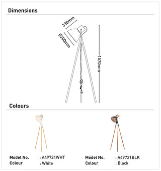 Mercator Calico Floor Lamp