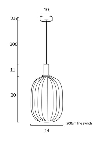 Telbix Bonura Pendant