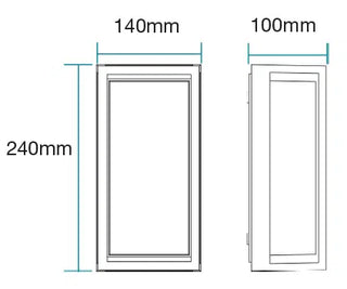 Martec Crew 12W Tricolour LED Wall Light