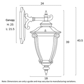 Telbix Delfino Exterior Wall Lamp