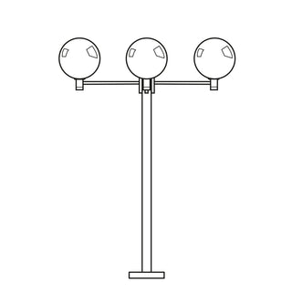 F6003 + FB3003 + Pole Triple globe5