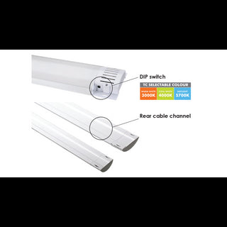 SAL Blade SL9709 TC LED Low Profile Batten with Selectable CCT