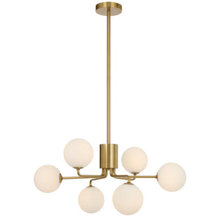 Telbix Felton 6 Light Pendant Antique Gold