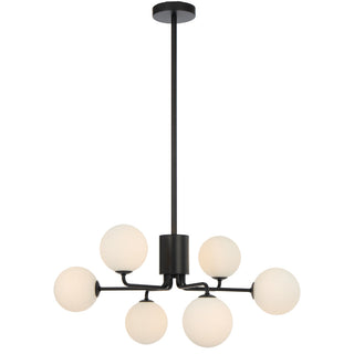 Telbix Felton 6 Light Pendant Black