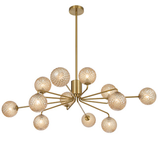 Telbix Felton 12 Light Pendant Antique Gold