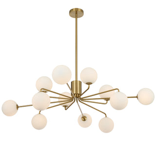 Telbix Felton 12 Light Pendant Antique Gold