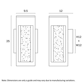 Telbix Hollis 25 Exterior Wall Light