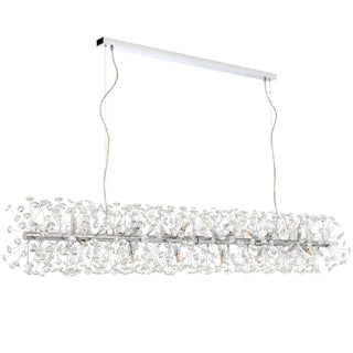 Telbix Lerida 18 Light Rectangular Pendant