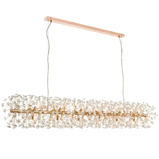 Telbix Lerida 18 Light Rectangular Pendant