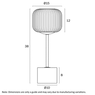 Telbix Liam Touch Table Lamp