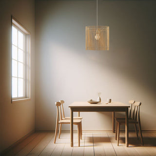 Lexi Bree Bamboo Pendant Light