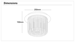 Mercator Clarence Ceiling Light