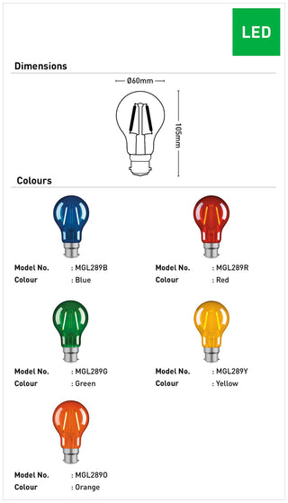 Mercator Decorative Colour LED Globe