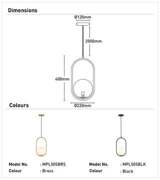 Mercator Ava Pendant