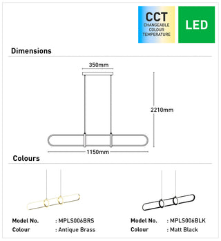 Mercator The Odin LED Pendant