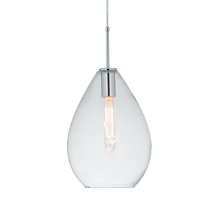 Mercator Newport Teardrop Glass Pendant Lamp