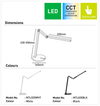 Mercator Rupert LED Task Lamp