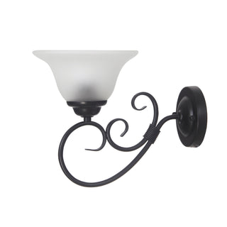 Oriel Gaston II Traditional Frost Wall Light