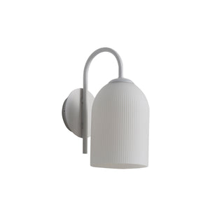 Oriel Arley Opal Matt Wall Light