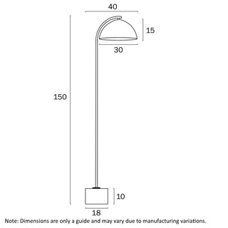 Telbix Ortez Floor Lamp