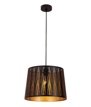 CLA PENSHADE Interior Slanted with Laser Cut with Vector Pattern Pendant Lights