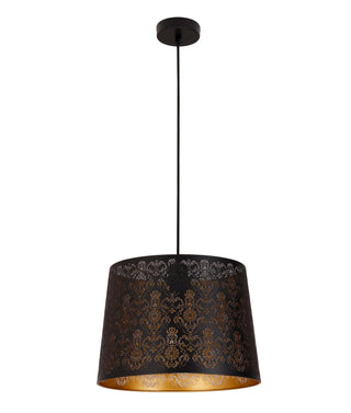 CLA PENSHADE Interior Slanted with Laser Cut with Fleur Pattern Pendant Lights