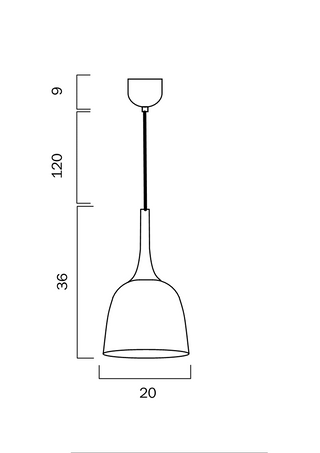 Clearance - Telbix Polk PE20 Pendant