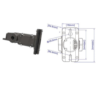 SAL PORT MKIII SHP210MP 70-310W IP66 LED Area Light