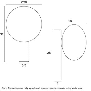 Telbix Skyla Touch Wall Rracket