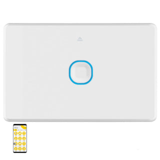 Mercator Smart Zigbee Single Gang Light Switch with Neutral