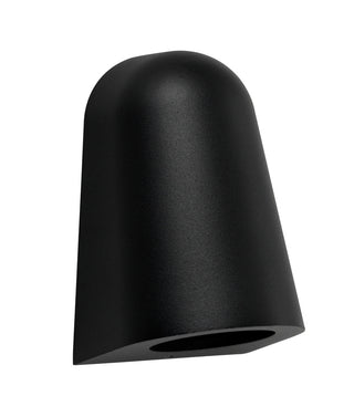 CLA Torque Exterior GU10/MR16 Matte Black Surface Mounted Cone Wall Lights IP65