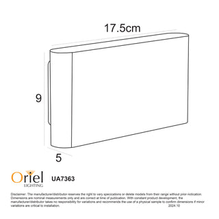 Oriel Wash 2x6 Up/Down LED Wall Washer