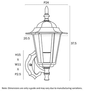 Telbix Upton Exterior EWall Light