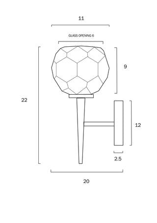 Telbix Zaha Wall Lamp