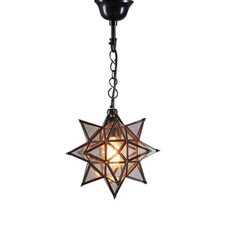 EMAC&LAWTON Star Ceiling Pendant Small Black