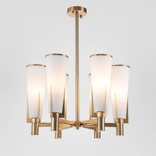 EMAC&LAWTON St Germain Chandelier Antique Brass