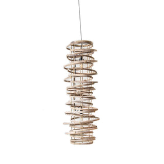 EMAC&LAWTON Kubu Ceiling Pendant Large Natural