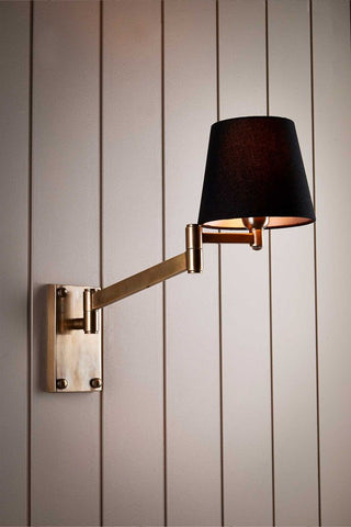 EMAC&LAWTON Oscar Wall Light Base Antique Brass