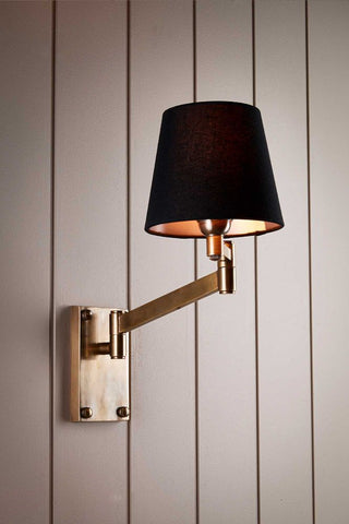 EMAC&LAWTON Oscar Wall Light Base Antique Brass