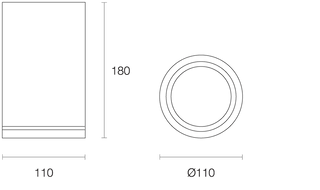 Trend Surface Mounted LED Downlight XSR25 25W