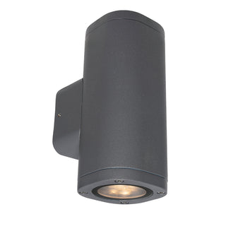 BRILLIANT GLENELG UP/DOWN WALL LIGHT 2X4W GU10 WW LED