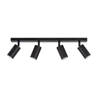 Matt Black 4 Light Exterior Bar HV4001-4-BLK Havit Lighting