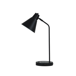 Oriel Lighting TARGA DESK LAMP with USB and wireless charging