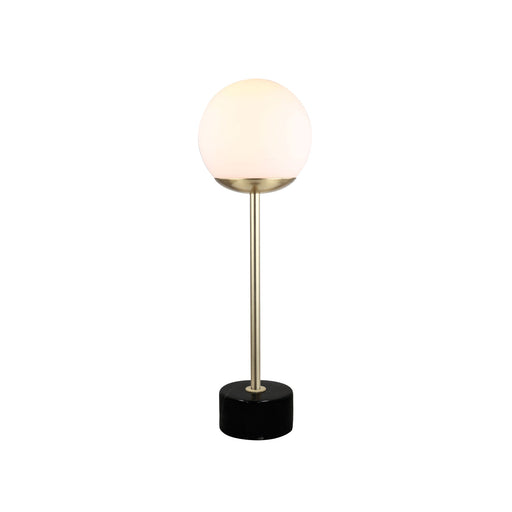Oriel Lighting MILTON Classic Marble Art Deco Table Lamp