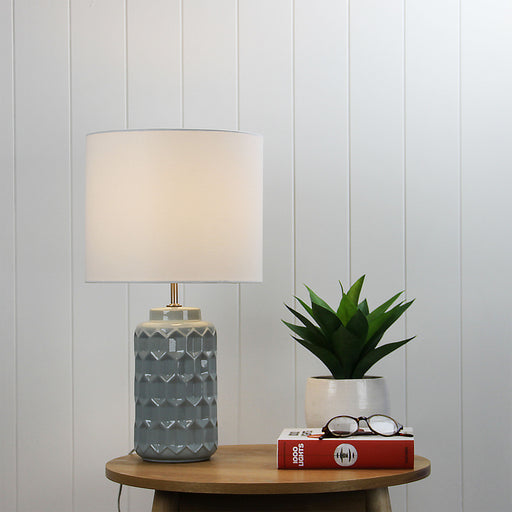 Oriel Lighting HELGE TABLE LAMP Complete Ceramic