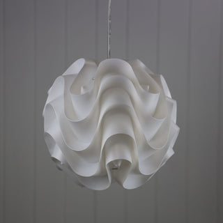 Oriel Lighting CHIC 33 Acrylic Retro Pendant White