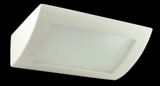 Domus BF-8232 Ceramic Frosted Glass 30cm Wall Light