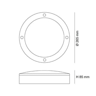 SAL Exterior Bunker Light Cooper SE7081TC 16W