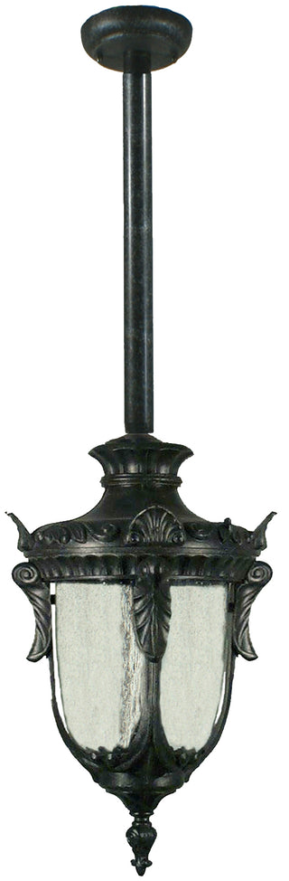 Lighting Inspiration Wellington Large Rod Pendant Antique Black