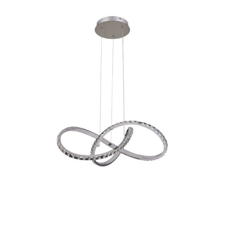 Lexi Lighting Diamanto Dimmable LED Pendant Light Chrome